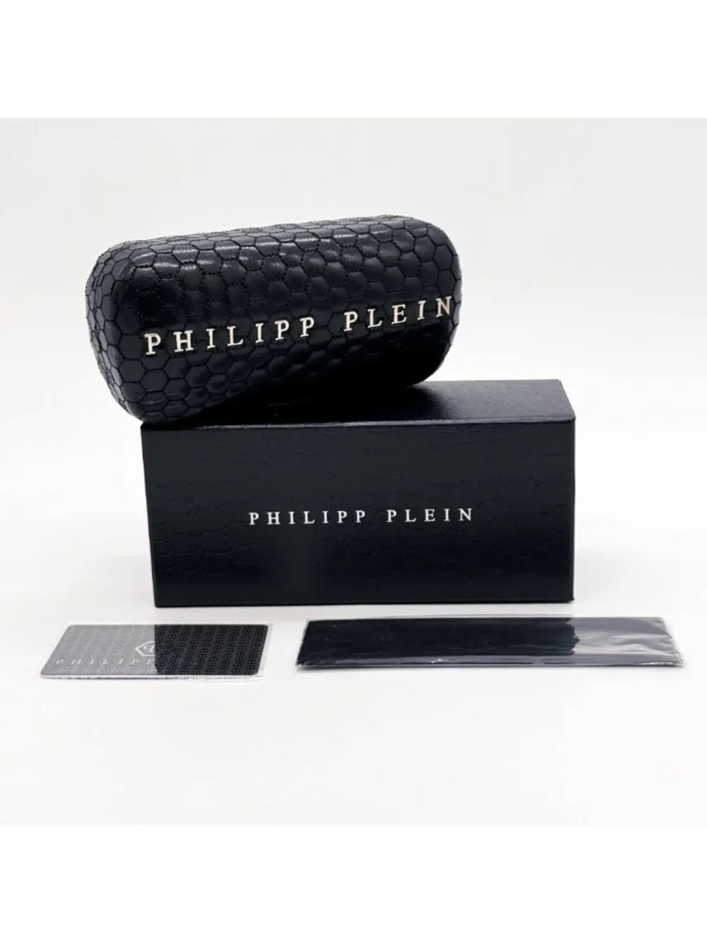 NEW PHILIPP PLEIN SUNGLASSES SPP109V 700K BLACK/GRAY MEN EYEWEAR